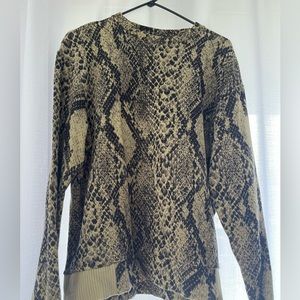 Men’s Snake-print Sweatshirt from TWENTY Montreal - size Large